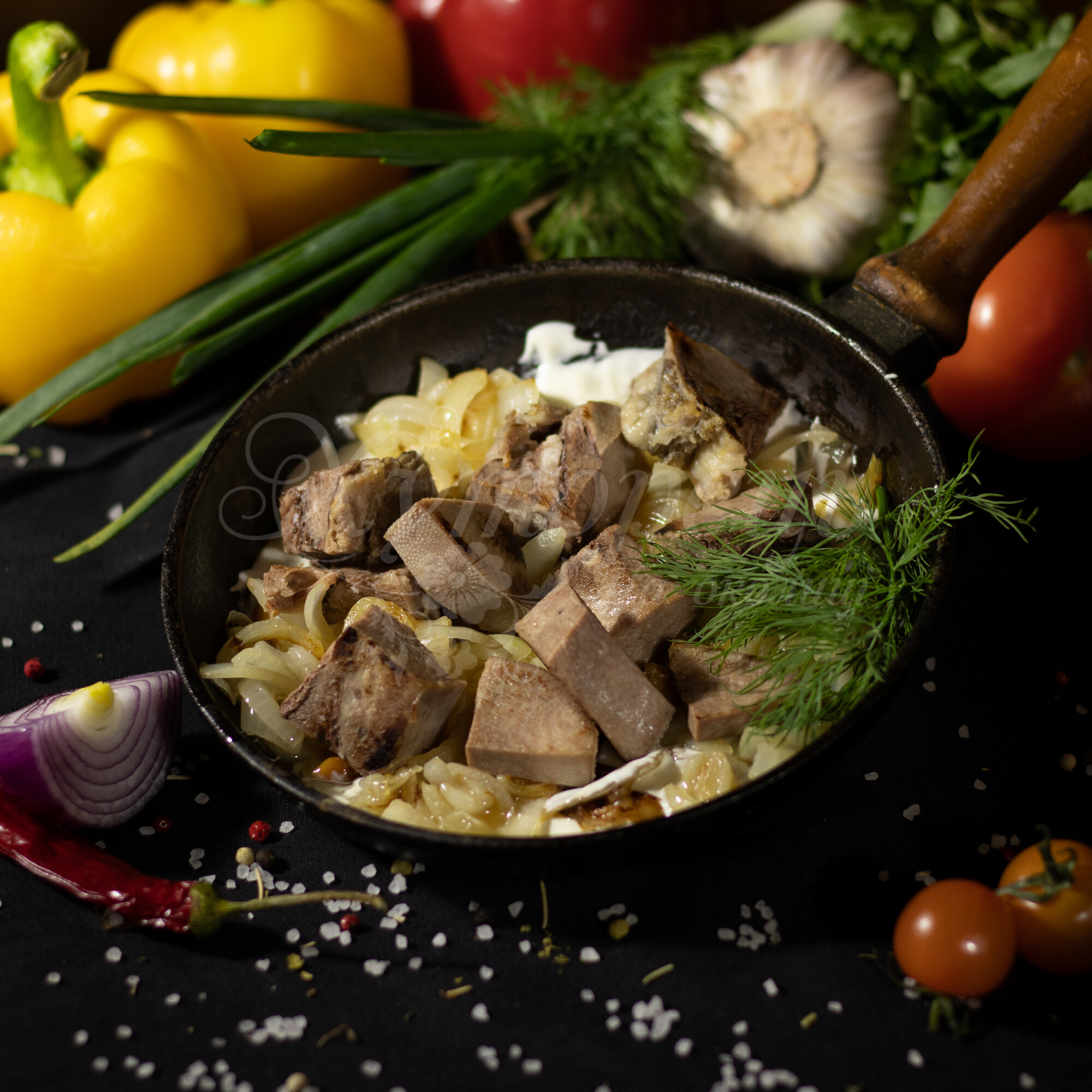 Закуска «языката хвеська»